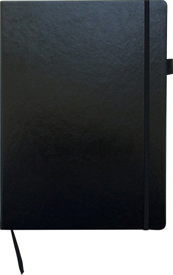 DutchNotebook Original A4 (in donker blauw en zwart).